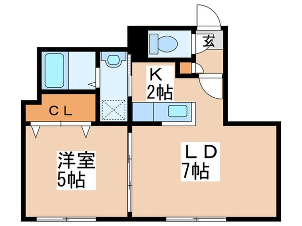 ドリ－ムハウス月寒の物件間取画像